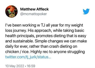 A Testimonial from Matt Affleck